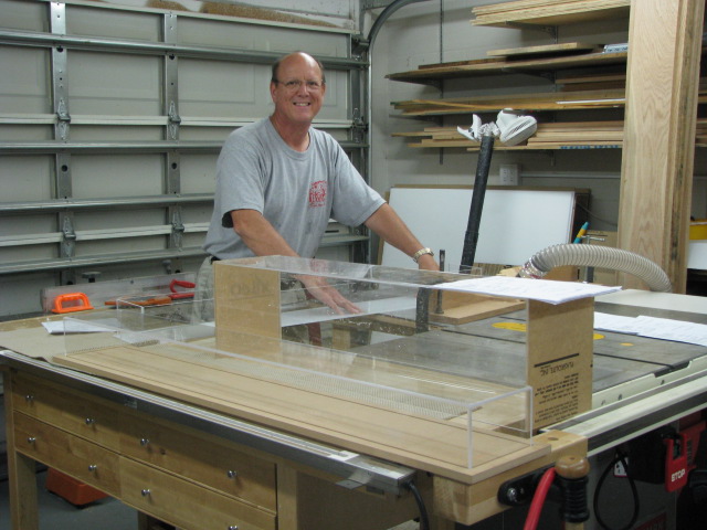 Ron Baluch custom display case assembly