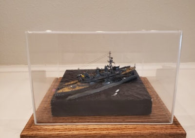 battleship model display case