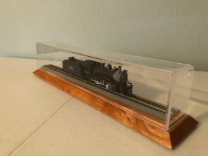 model train display case