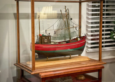 model ship display case