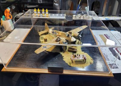 Samolinski's Aircraft model display case