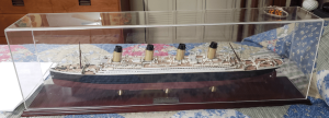 Bailey model ship display case 2