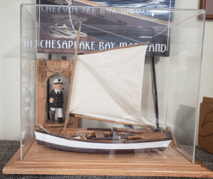 Bailey model ship display case