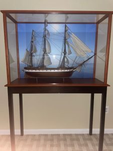 Bob Adams Model Ship Display Case 2