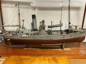 John William model ship display 