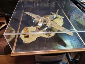Peter Samolinski's model airplane display