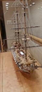 Model Ship Bow View